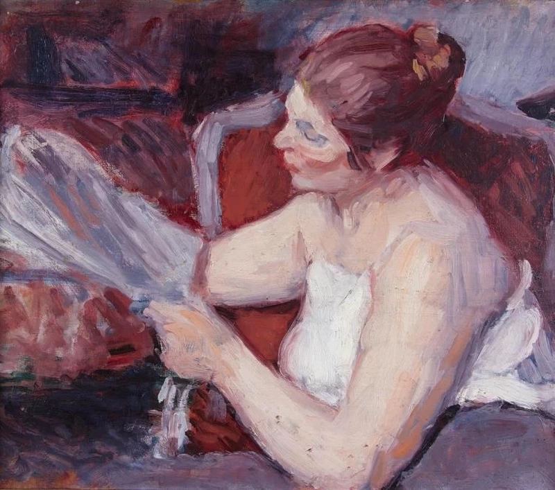 Donna che legge (1904 - 5)